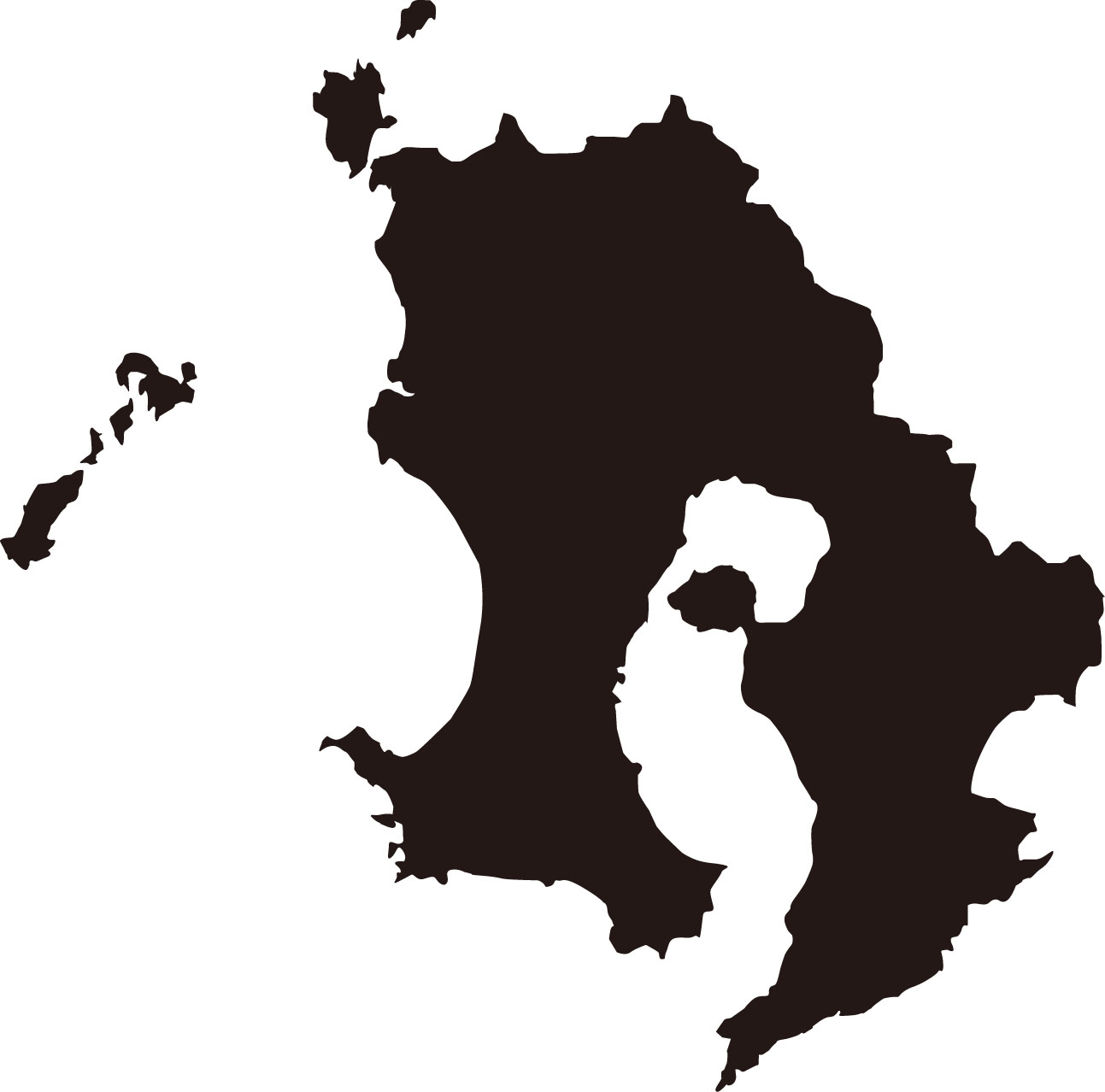 鹿児島県地図